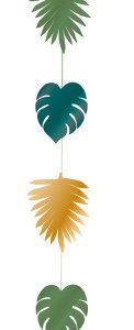 Key West Leaf függő dekoráció 4 db-os