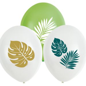 Key West Leaf léggömb, lufi 6 db-os 11 inch (27,5 cm)