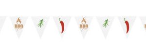 BBQ Grill zászlófüzér 4 m
