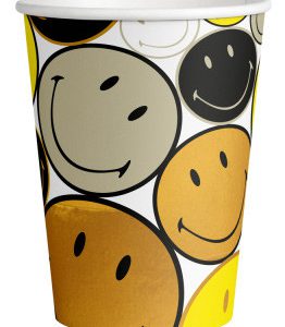 Emoji Smiley Originals papír pohár 8 db-os 250 ml