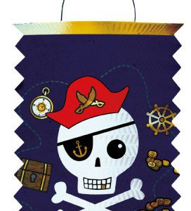 Kalóz Treasure lampion 28 cm