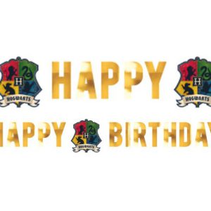 Harry Potter Houses  papír felirat 180 cm