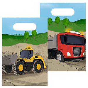 Építkezés Sand ajándéktasak, ajándékzacskó 8 db-os