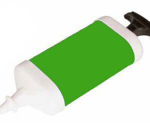 Zöld Green léggömb pumpa 18 cm