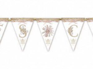Esküvői Gifts & Cards zászlófüzér 240 cm