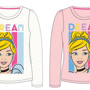 Disney Hercegnők Dream gyerek hosszú póló, felső 3 - 8 év / 98 - 128 cm