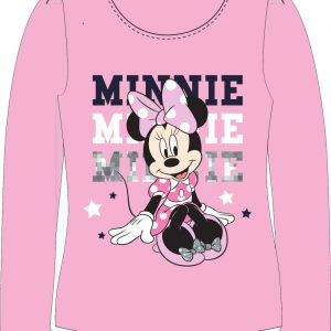 Disney Minnie Pink gyerek hosszú póló, felső 4 - 8 év / 104 - 128 cm
