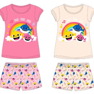 Baby Shark Rainbow gyerek rövid pizsama 2 - 6 év / 92 - 116 cm