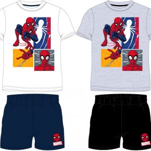 Pókember Spider Web Nights gyerek rövid pizsama 4 - 9 év / 104 - 134 cm