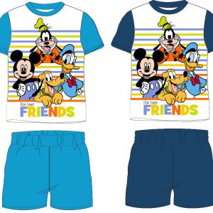 Disney Mickey Friends gyerek rövid pizsama 3 - 8 év / 98 - 128 cm