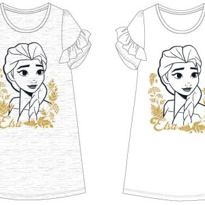 Disney Jégvarázs Elsa gyerek rövid hálóing 4 - 9 év / 104 - 134 cm