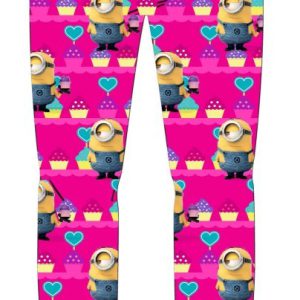 Minyonok Cupcake gyerek leggings 4 - 9 év / 104 - 134 cm