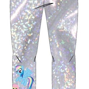 Én kicsi pónim Fluttershy hologrammos gyerek leggings 4 - 9 év / 104 - 134 cm