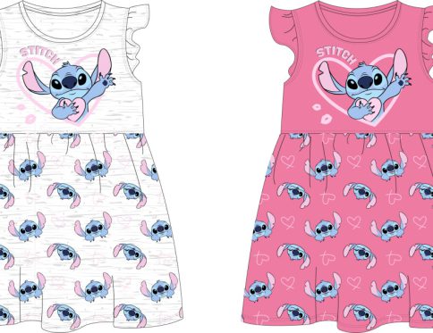 Disney Lilo és Stitch, A csillagkutya Heart gyerek nyári ruha 2 – 8 év / 92 – 128 cm