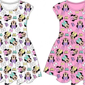 Disney Minnie Colorful Bow gyerek nyári ruha 4 - 9 év / 104 - 134 cm