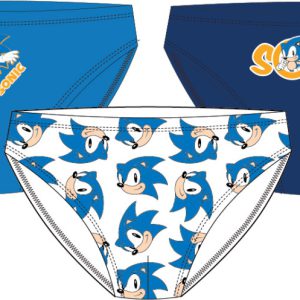 Sonic a sündisznó Blue gyerek fehérnemű, alsó 3 darab/csomag 4 - 9 év / 104 - 134 cm