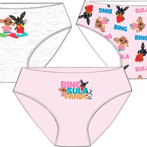 Bing Pink gyerek fehérnemű, bugyi 3 darab/csomag 2 - 5 év / 92 - 110 cm