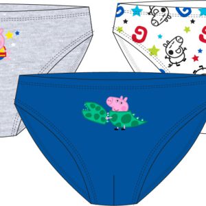 Peppa malac Star gyerek fehérnemű, alsó 3 darab/csomag 2 - 5 év / 92 - 110 cm