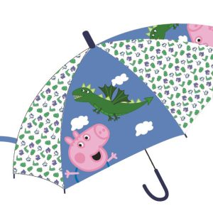 Peppa malac Dino gyerek félautomata esernyő Ø74 cm