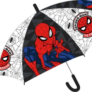 Pókember Web gyerek félautomata átlátszó esernyő Ø74 cm