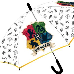 Harry Potter School gyerek félautomata átlátszó esernyő Ø80 cm