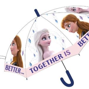 Disney Jégvarázs Together gyerek átlátszó félautomata esernyő Ø74 cm
