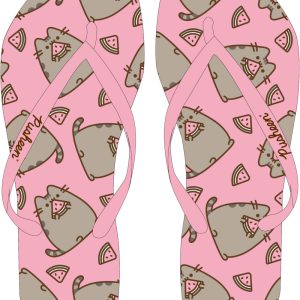 Pusheen Pink gyerek papucs, Flip-Flop 25-34