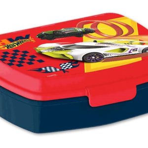 Hot Wheels Red funny műanyag szendvicsdoboz