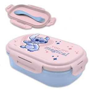 Disney Lilo és Stitch, A csillagkutya Magical szendvicsdoboz + evőeszköz szett
