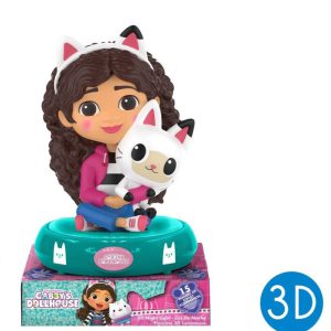 Gabi babaháza Smoothie Land 3D LED éjjeli lámpa, éjszakai fény