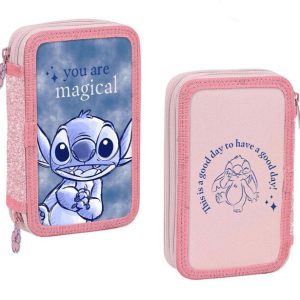 Disney Lilo és Stitch, A csillagkutya Magical tolltartó töltött 2 emeletes