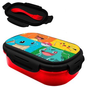 Pokémon Original szendvicsdoboz + evőeszköz szett