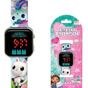 Gabi babaháza Smoothie Land Travel digitális LED karóra