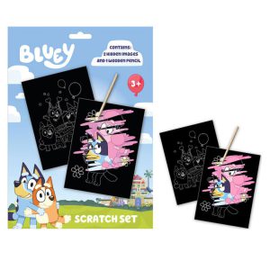 Bluey Life scratch képkarcoló készlet