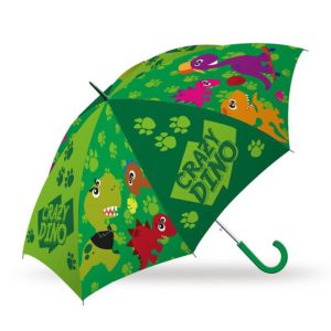 Dinoszaurusz Crazy gyerek esernyő Ø68 cm
