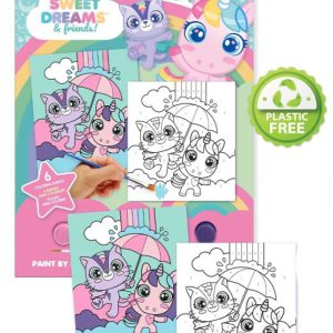 Unikornis Dreams számos színező festék készlettel