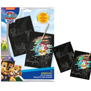 Mancs Őrjárat Happy Thoughts scratch képkarcoló készlet