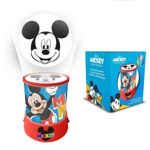Disney Mickey Happy 2 az 1-ben kivetítő, lámpa, éjszakai fény