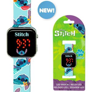 Disney Lilo és Stitch, A csillagkutya Magical Blue digitális LED karóra