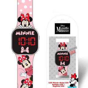 Disney Minnie Pink digitális LED karóra