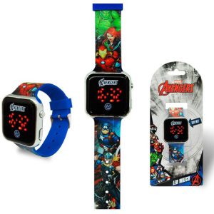 Bosszúállók Team Spirit digitális LED karóra