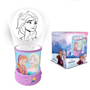 Disney Jégvarázs Enchanted 2 az 1-ben kivetítő, lámpa, éjszakai fény