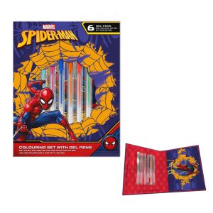 Pókember Web-Slinger notesz + zselés toll szett