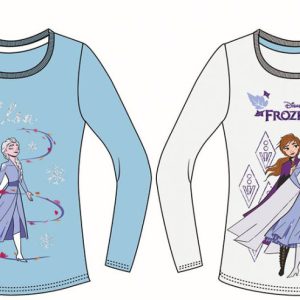 Disney Jégvarázs Sparkling Snow gyerek hosszú póló, felső 4 - 10 év / 104 - 140 cm