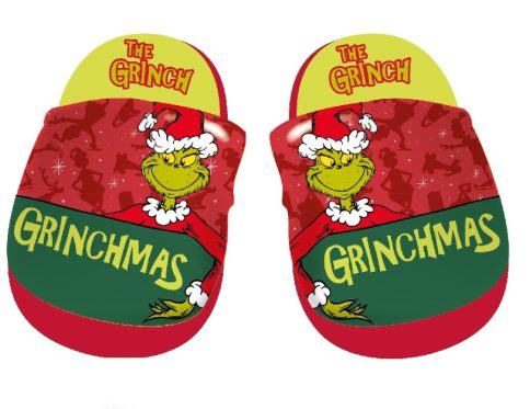 A Grincs Red felnőtt téli papucs 37/38
