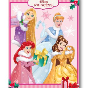 Disney Hercegnők Festive Fairy Karácsonyi polár takaró 100x140cm