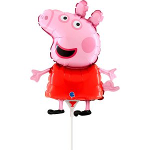 Peppa malac Red mini fólia lufi 35 cm (WP)