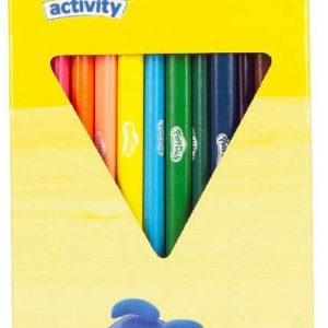 Play-Doh Art háromszögletű színes ceruza 12 db-os