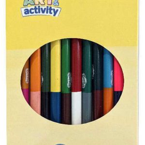 Play-Doh Art kétvégű, háromszögletű színes ceruza készlet