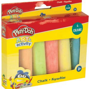 Play-Doh Art színes jumbo kréta 6 db-os